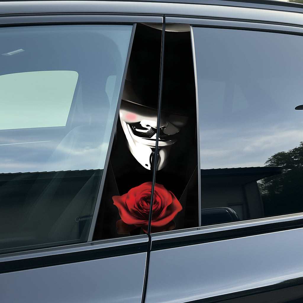 Vinilo Premium Edición V de Vendetta. Incluye 2 unidades