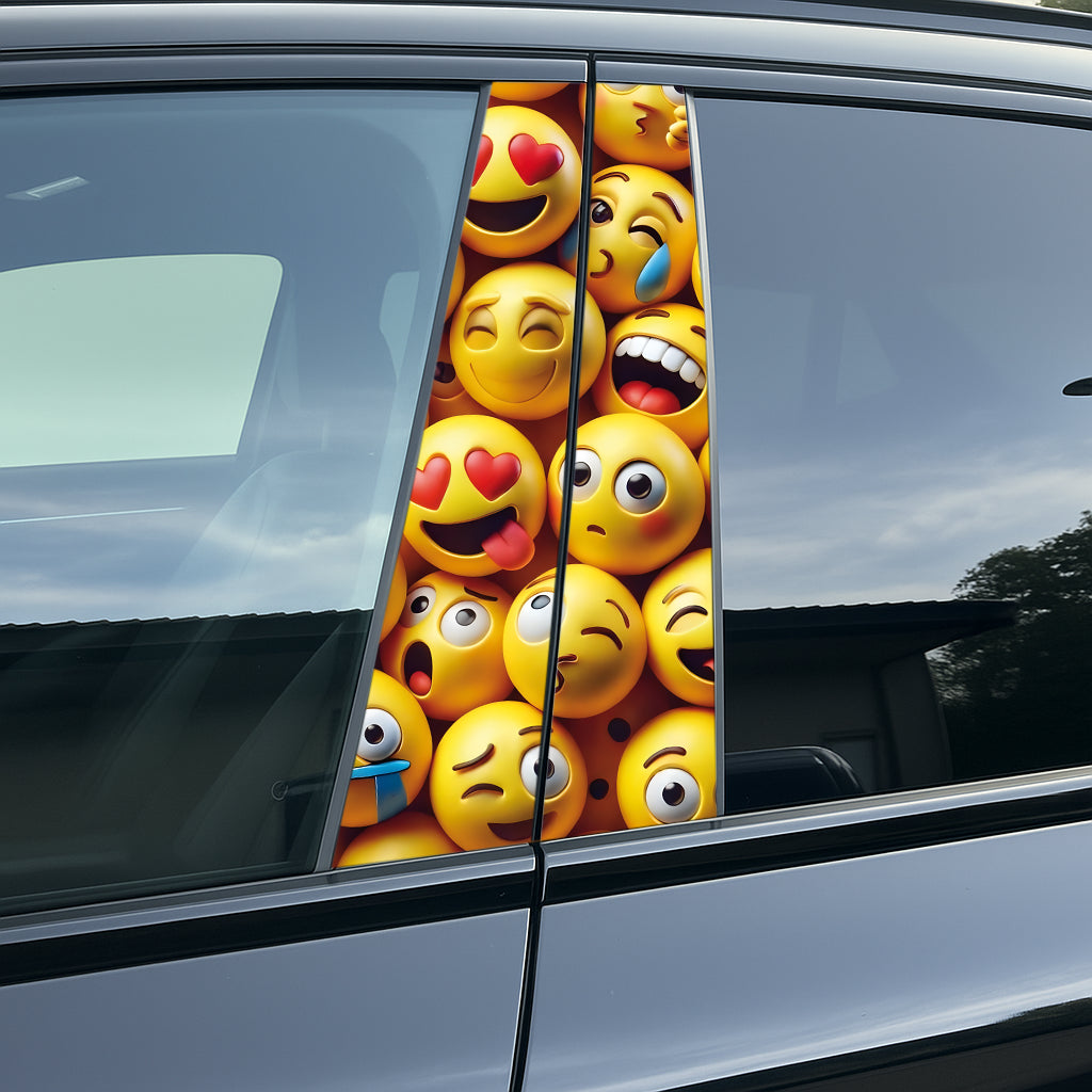 Vinilo Premium Edición Emojis. Incluye 2 unidades