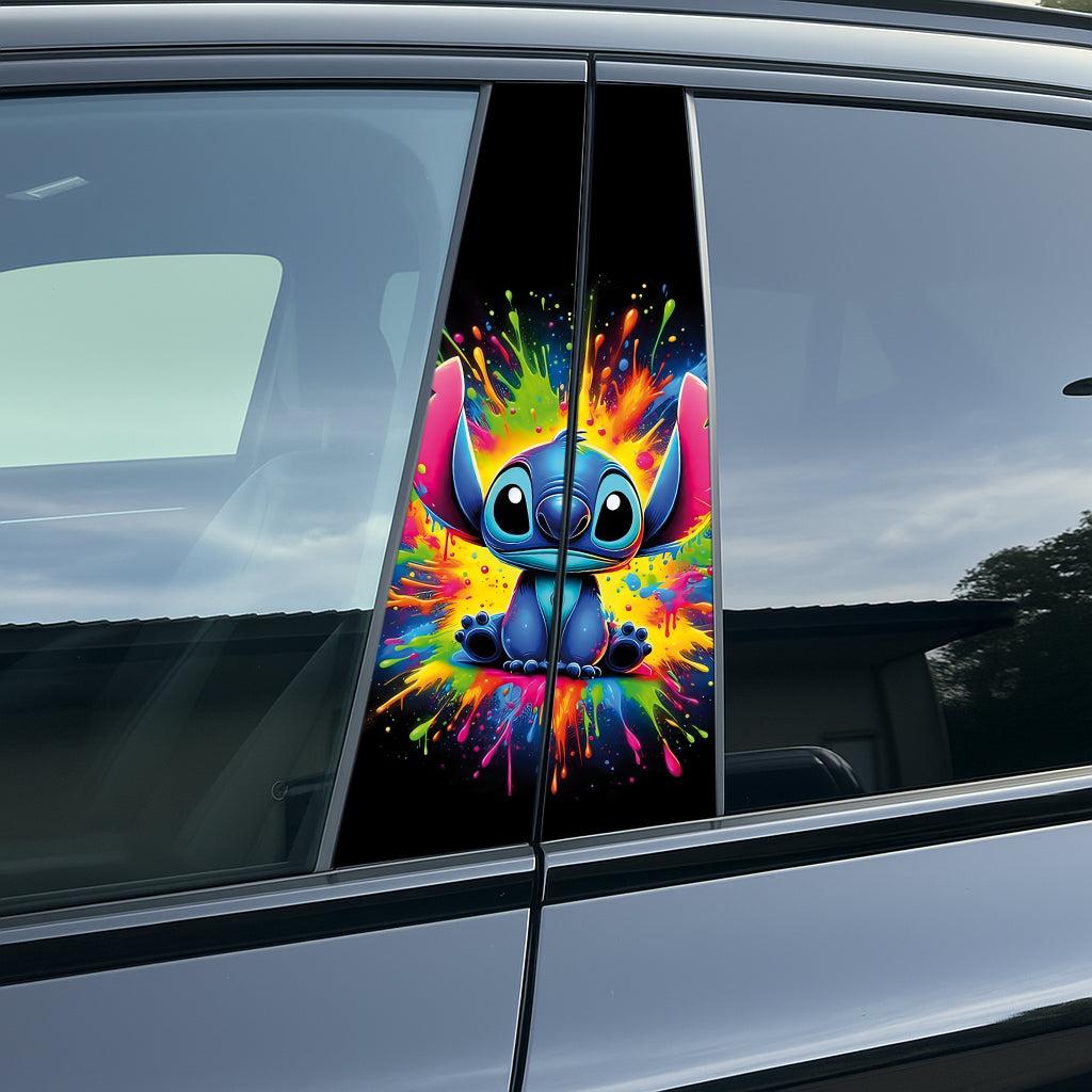 Vinilo Premium Edición Stitch. Incluye 2 unidades