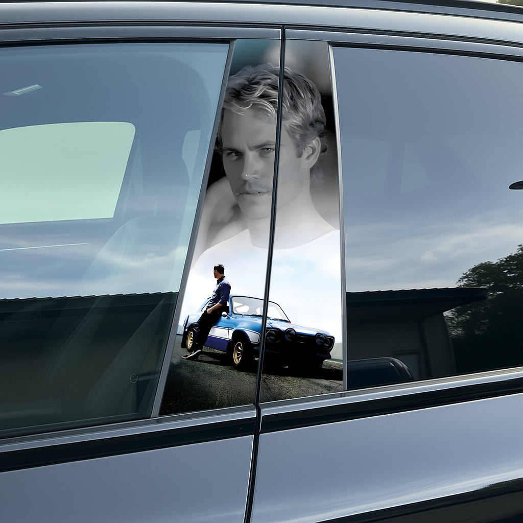 Vinilo Premium Edición Brian O'Conner. Incluye 2 unidades