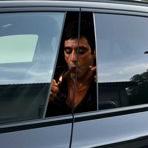 Vinilo Premium Edición Tony Montana. Incluye 2 unidades