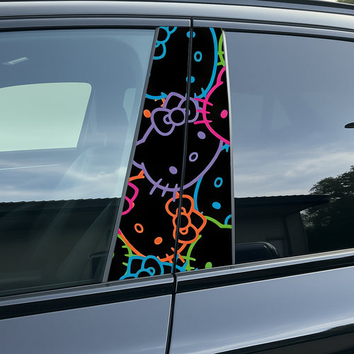 Vinilo Premium Edición Hello Kitties. Incluye 2 unidades