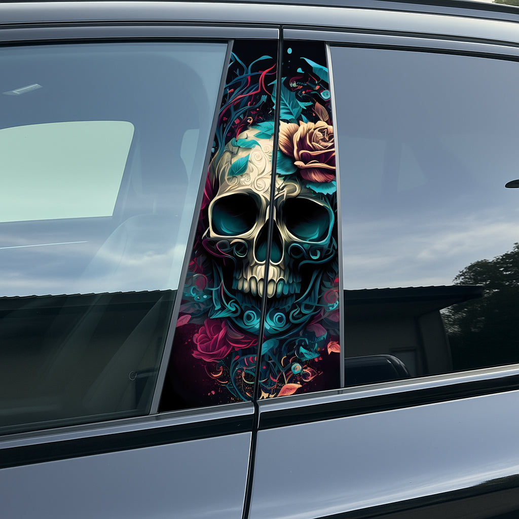 Vinilo Premium Edición Skull Bloom. Incluye 2 unidades