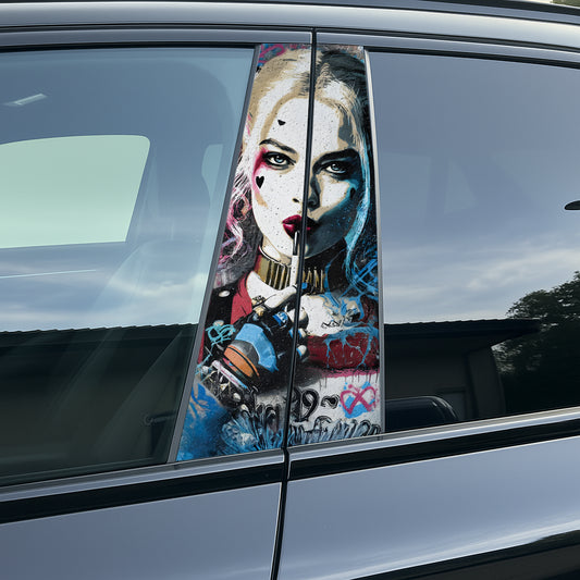 Vinilo Premium Edición Graffiti Quinn. Incluye 2 unidades