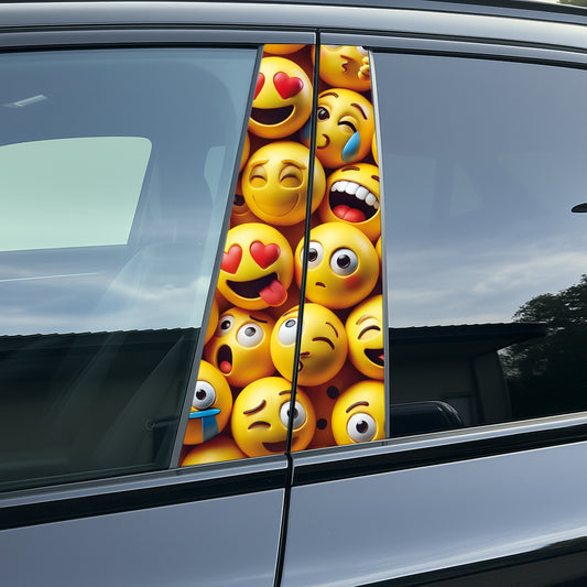 Vinilo Premium Edición Emojis. Incluye 2 unidades