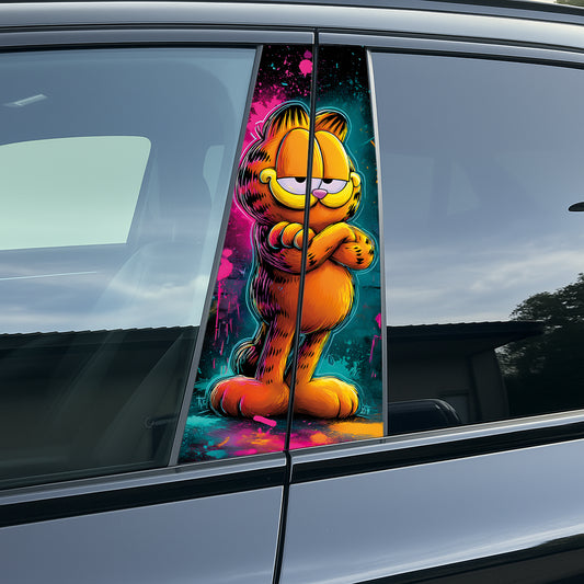 Vinilo Premium Edición Garfield. Incluye 2 unidades